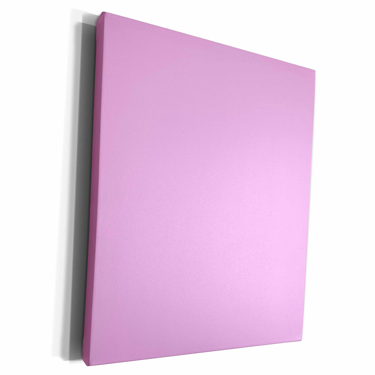 3dRose Bubblegum pink - light pink - plain simple one single... - Museum Grade Canvas Wrap (cw_159871)