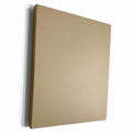 3dRose Khaki brown - beige - simple plain solid color - army... - Museum Grade Canvas Wrap (cw_159885)