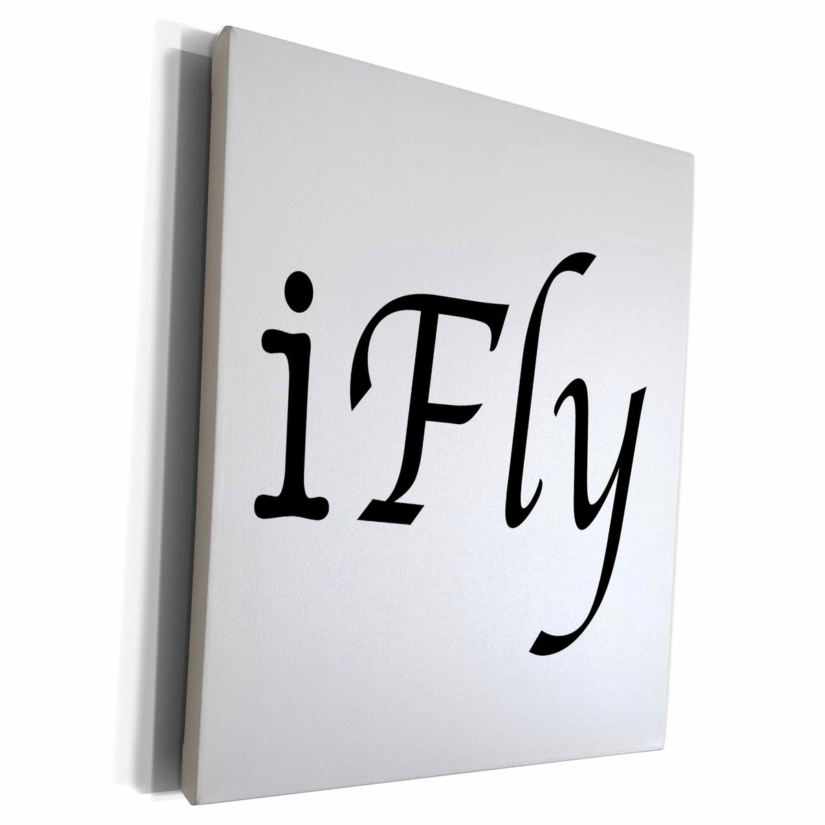 3dRose EvaDane - Quotes - iFly - Museum Grade Canvas Wrap (cw_161094)