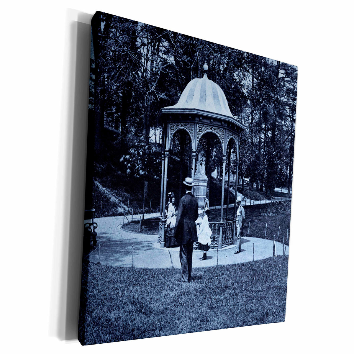 3dRose Fairmount Park Philadelphia 1902 Selenium - Museum Grade Canvas Wrap (cw_16115)
