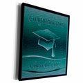3dRose Cap with Tassel 2011 Green - Museum Grade Canvas Wrap (cw_16350)