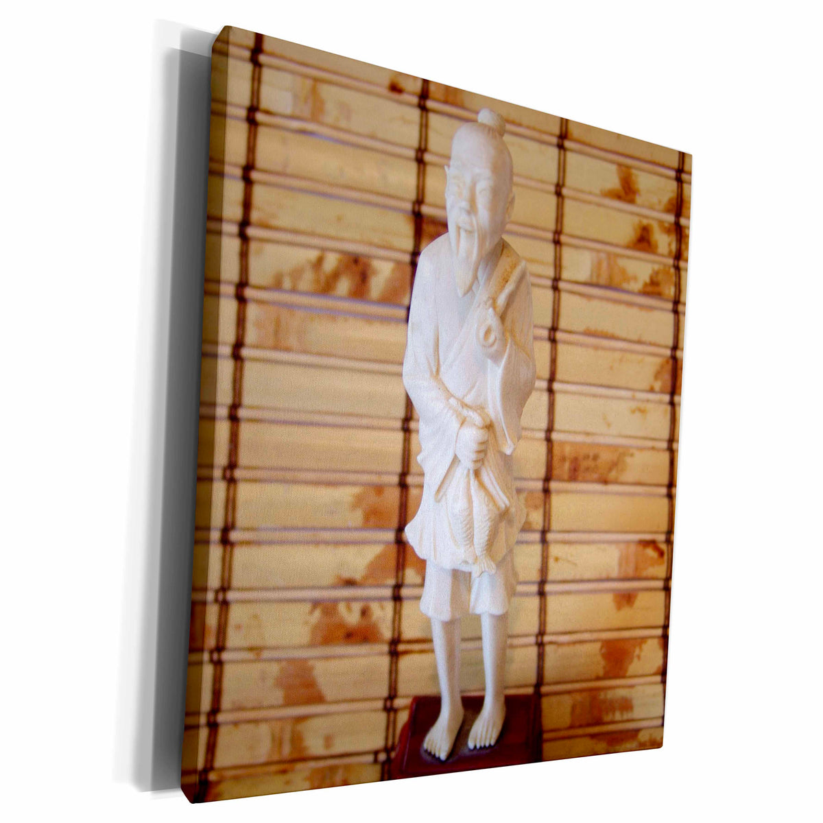 3dRose Florene Decorative - Wise Oriental Man - Museum Grade Canvas Wrap (cw_16453)