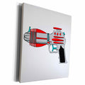 3dRose TNMGraphics Sci Fi - Laser Gun - Museum Grade Canvas Wrap (cw_16476)