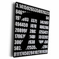 3dRose Pi symbol on number. Math mathematical numeric sign... - Museum Grade Canvas Wrap (cw_164994)