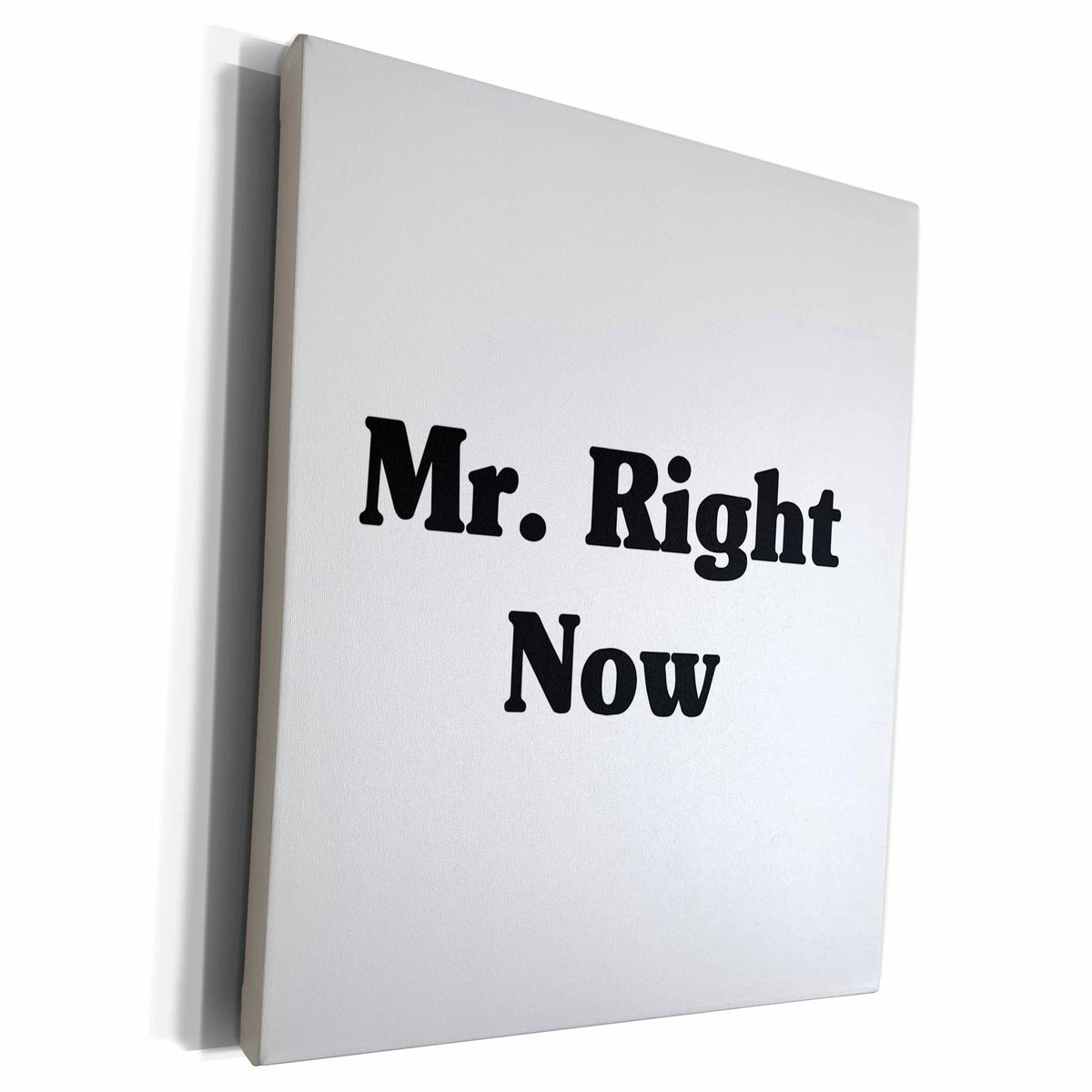 3dRose Mark Andrews ZeGear Cool - Mr Right Now - Museum Grade Canvas Wrap (cw_17342)