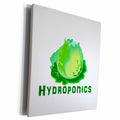 3dRose Hydroponics With Lettuce Design Graphic - Museum Grade Canvas Wrap (cw_175776)
