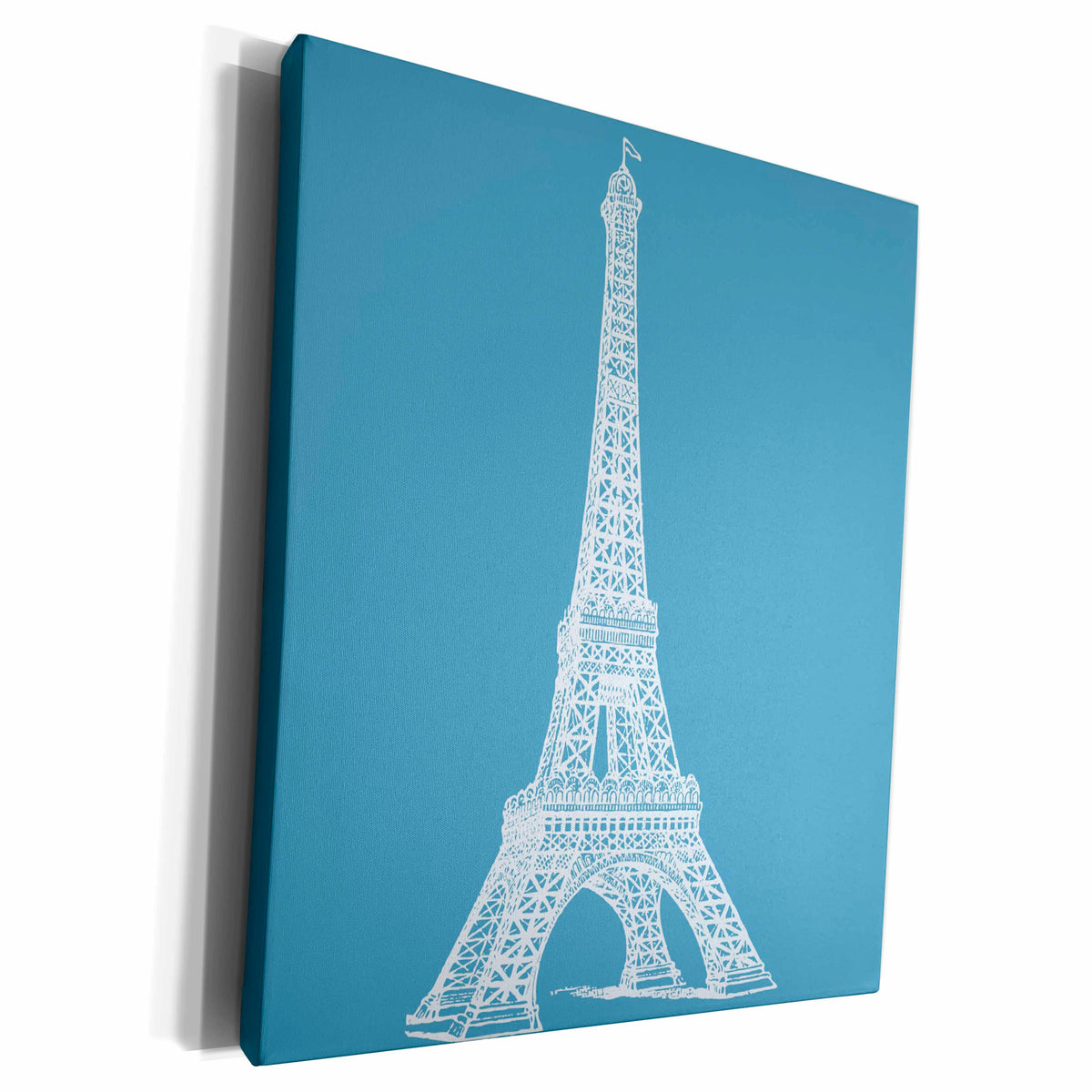 3dRose PS Creations - Eiffel Tower - Museum Grade Canvas Wrap (cw_179166)