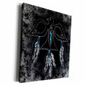 3dRose Thunderbird on Clouds a Native American symbol with... - Museum Grade Canvas Wrap (cw_181206)