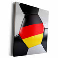 3dRose Germany Soccer Ball - Museum Grade Canvas Wrap (cw_181221)
