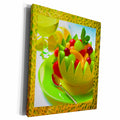 3dRose Susan Brown Designs Food Themes - Melon Fruit Salad - Museum Grade Canvas Wrap (cw_18347)