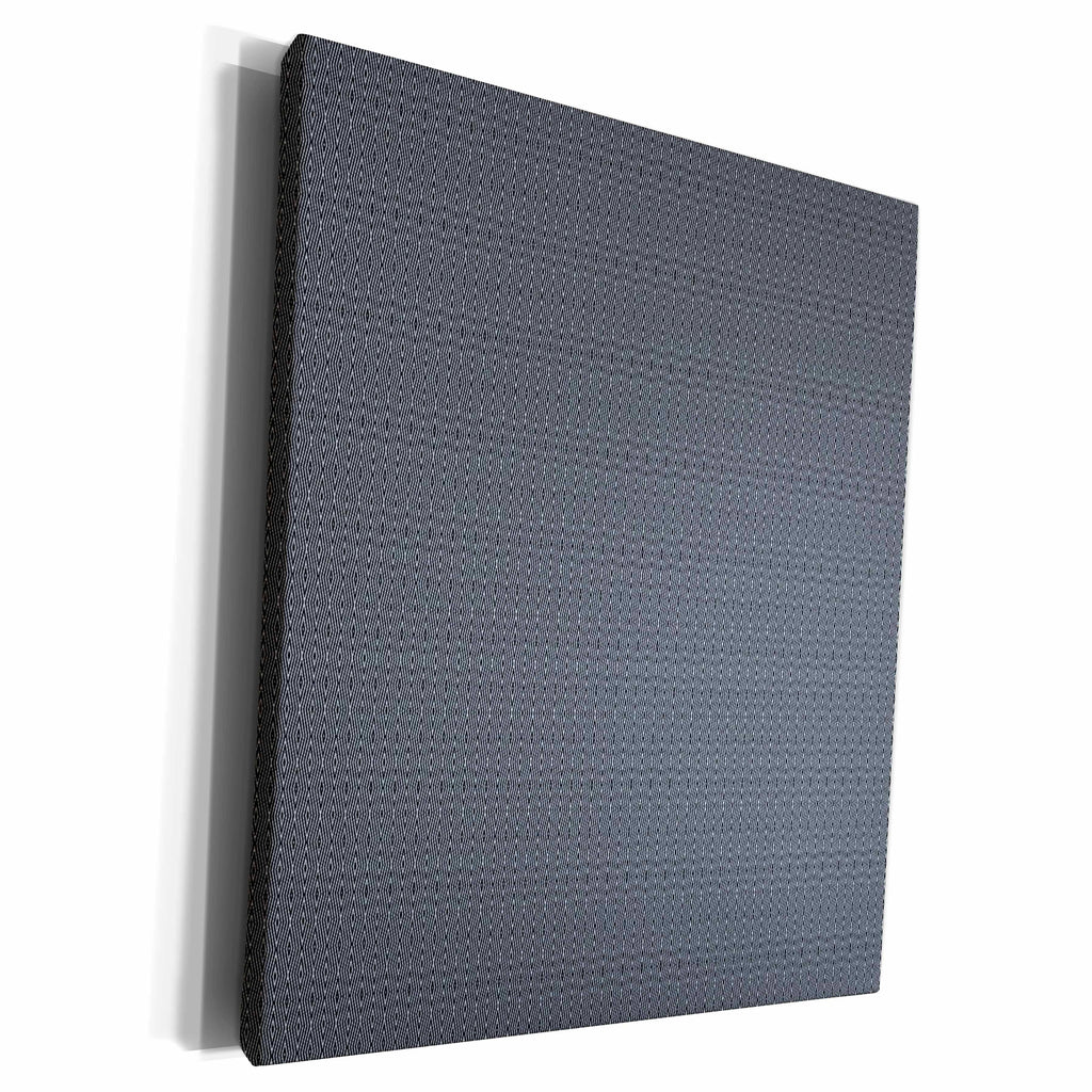 3dRose Textile Pattern Gray And White - Museum Grade Canvas Wrap (cw_18477)