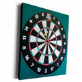 3dRose Florene Games - Bulls Eye - Museum Grade Canvas Wrap (cw_18625)