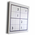 3dRose Florene Games - Sudoku - Museum Grade Canvas Wrap (cw_18690)
