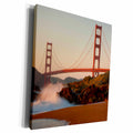 3dRose USA, California. Golden Gate bridge view from Bakers... - Museum Grade Canvas Wrap (cw_189387)
