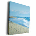 3dRose Florene Beach - Ocean Waves - Museum Grade Canvas Wrap (cw_18991)