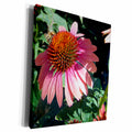 3dRose Cones flower pink - Museum Grade Canvas Wrap (cw_19102)