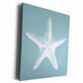 3dRose PS Beach - Summer Starfish - Museum Grade Canvas Wrap (cw_192651)