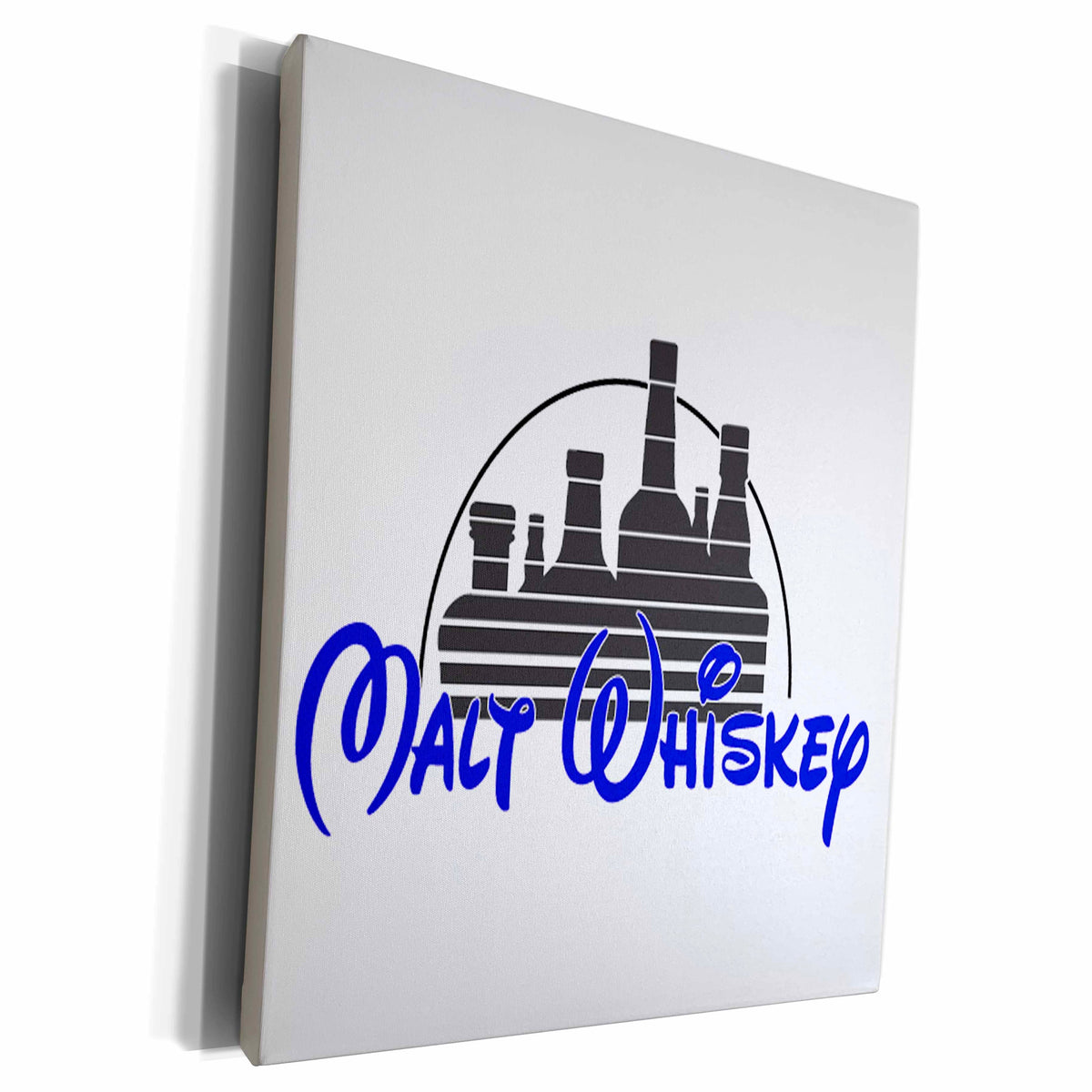 3dRose EvaDane - Funny Quotes - Malt Whiskey, Museum Grade Canvas Wrap (cw_193343)