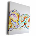 3dRose pepper group artsy outline - Museum Grade Canvas Wrap (cw_194420)
