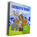 3dRose Animals on Ark, Noahs Ark - Museum Grade Canvas Wrap (cw_195836)