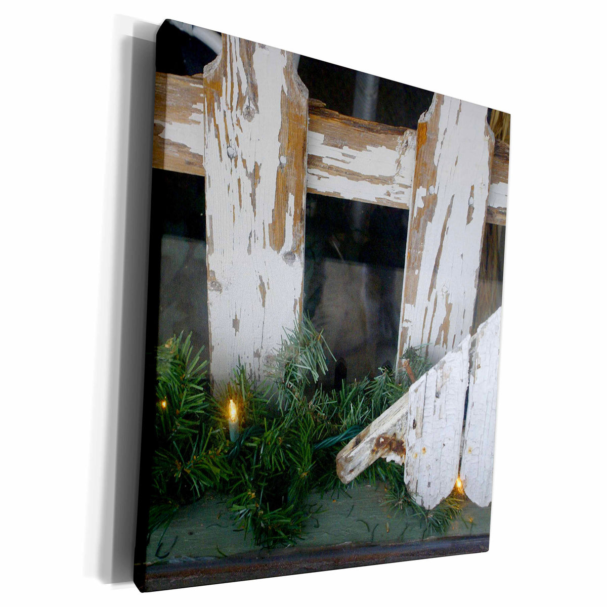 3dRose Florene Vintage - Shabby Chic - Museum Grade Canvas Wrap (cw_20012)