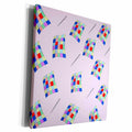 3dRose Print of Quilting Squares with Needle Repeat Pattern - Museum Grade Canvas Wrap (cw_204583)
