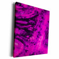 3dRose Yves Creations Abstract - Purple Pink Scroll - Museum Grade Canvas Wrap (cw_20653)