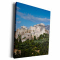 3dRose Central Greece, Athens, elevated Acropolis view from... - Museum Grade Canvas Wrap (cw_206832)