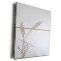 3dRose Beverly Turner Design - Wheat - Museum Grade Canvas Wrap (cw_20800)