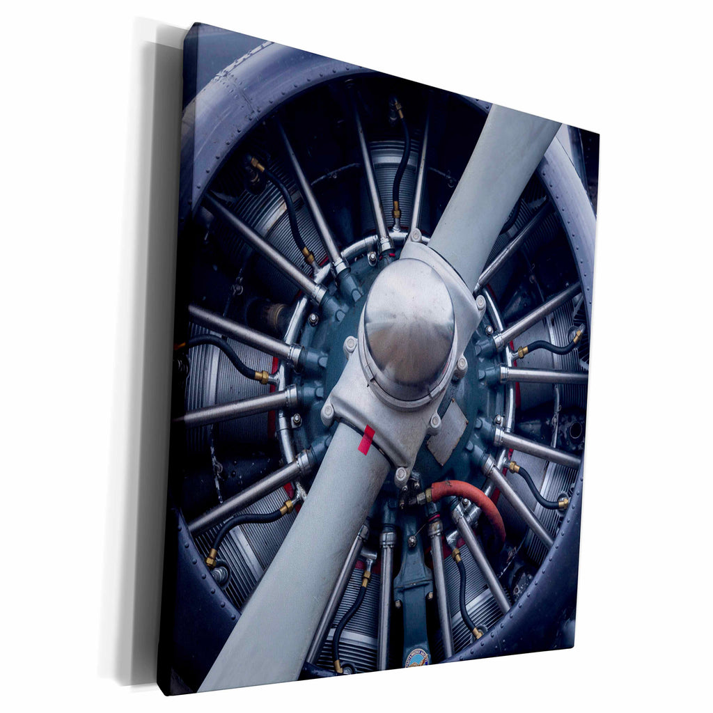 3dRose Float plane propeller, Alaska. - Museum Grade Canvas Wrap (cw_210151)