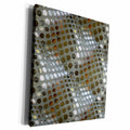 3dRose Silver Sequin Fabric Effect Photograph - Museum Grade Canvas Wrap (cw_210802)
