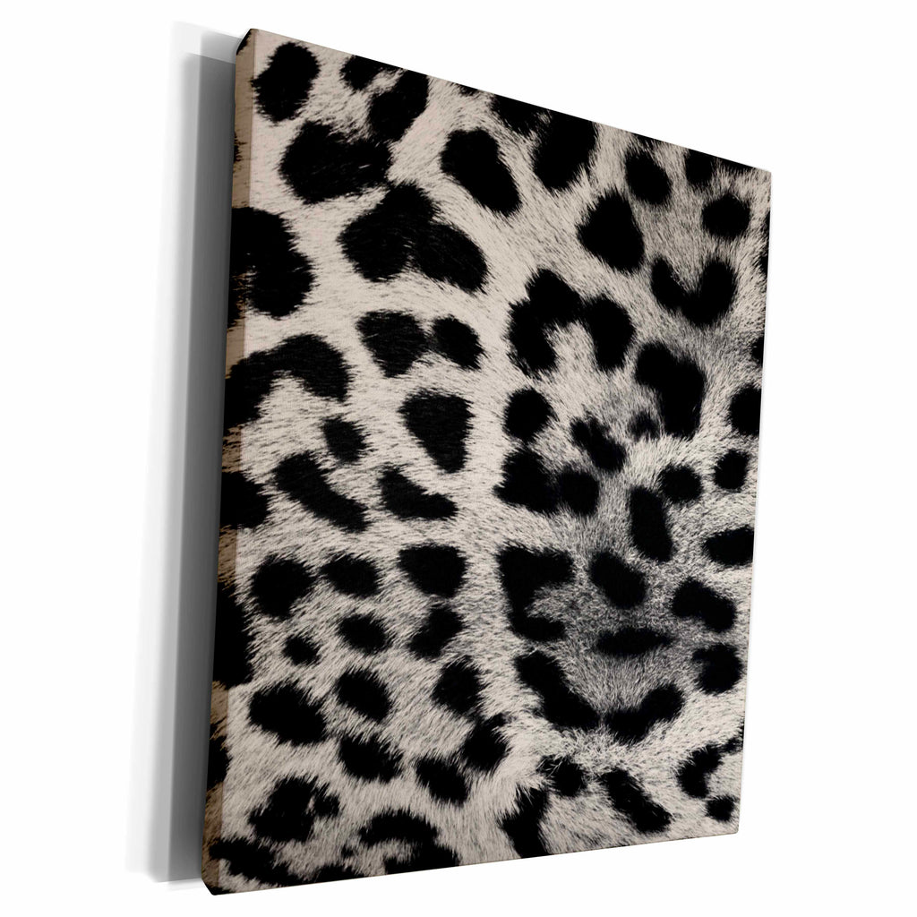 3dRose RinaPiro - Patterns - Leopard pattern, print beige - Museum Grade Canvas Wrap (cw_212023)