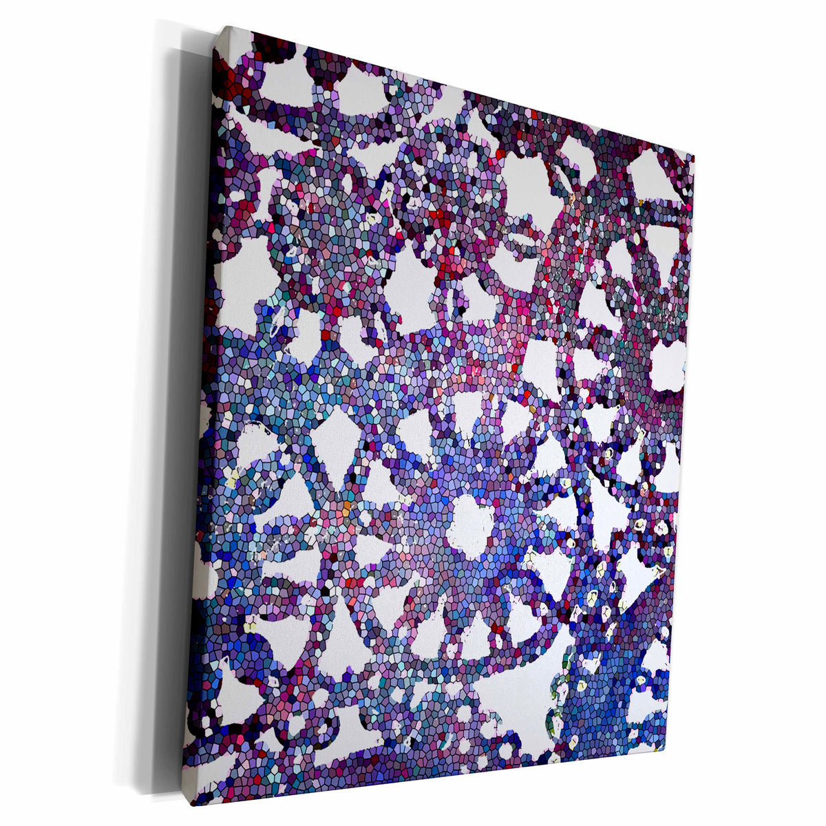 3dRose Lace look stained glass image - Museum Grade Canvas Wrap (cw_212420)