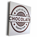 3dRose Official Chocolate Inspector - Museum Grade Canvas Wrap (cw_213928)