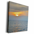 3dRose Florene Sunset - As It Slowly Sinks - Museum Grade Canvas Wrap (cw_21493)