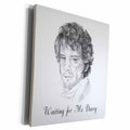 3dRose Waiting for Mr Darcy Pencil Illustration - Museum Grade Canvas Wrap (cw_220773)