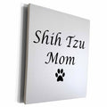 3dRose Tory Anne Collections Quotes - SHIH TZU MOM - Museum Grade Canvas Wrap (cw_222212)