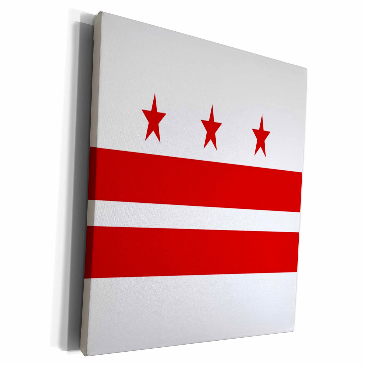 3dRose Image of District Of Columbia Flag - Museum Grade Canvas Wrap (cw_223405)