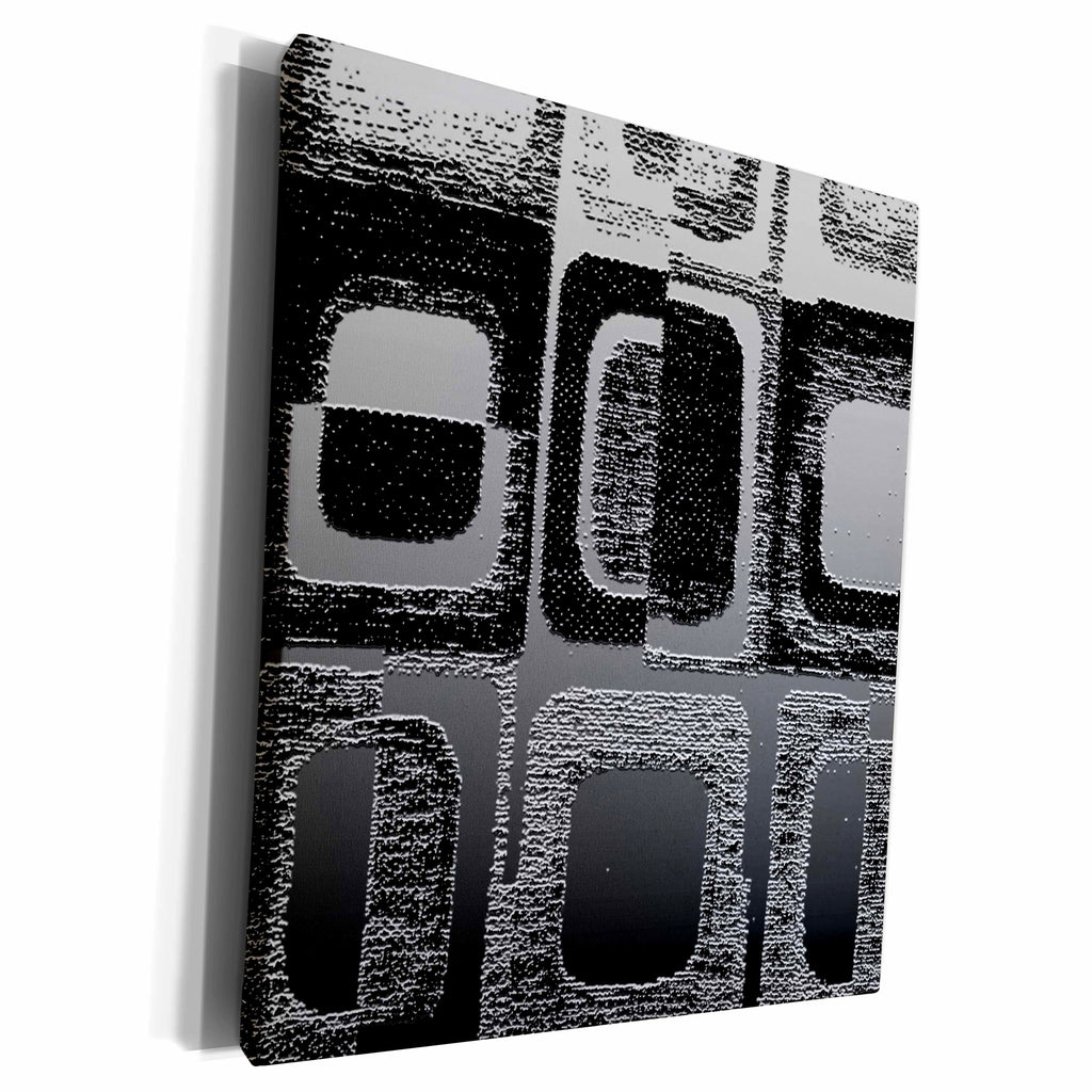 3dRose Florene Designer Texture - Chromosomes - Museum Grade Canvas Wrap (cw_22583)