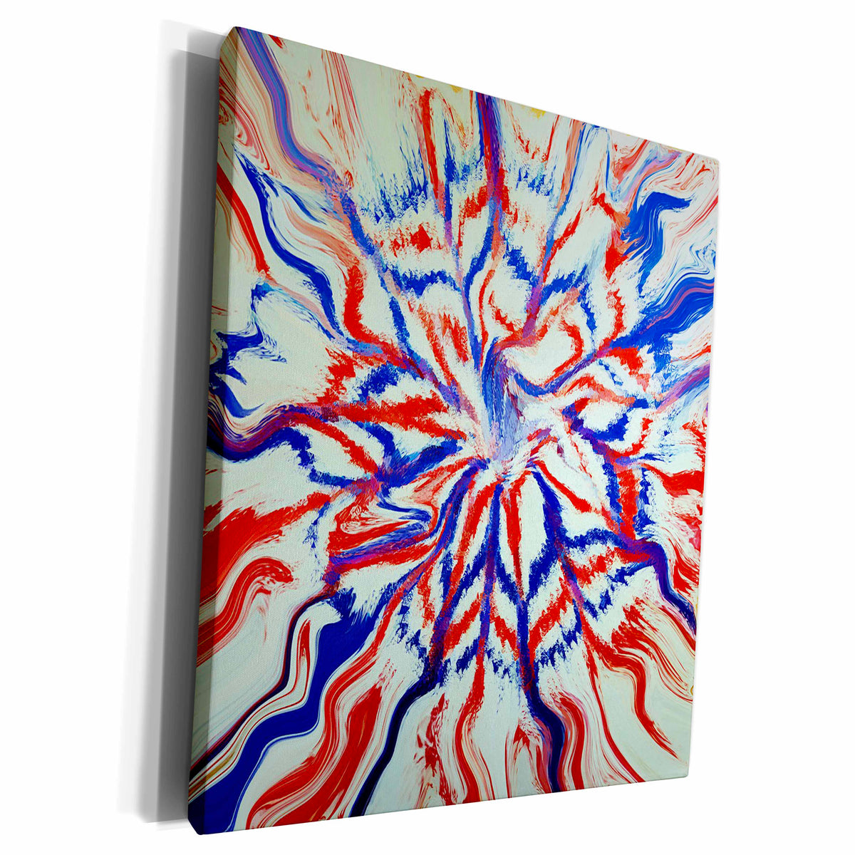 3dRose Florene Patriotic - USA - Museum Grade Canvas Wrap (cw_22650)