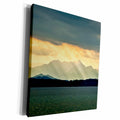 3dRose Chiemsee, Germany, Sun, clouds after storm - Museum Grade Canvas Wrap (cw_227357)