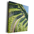 3dRose Peru, Machu Picchu Terracing - Museum Grade Canvas Wrap (cw_229269)