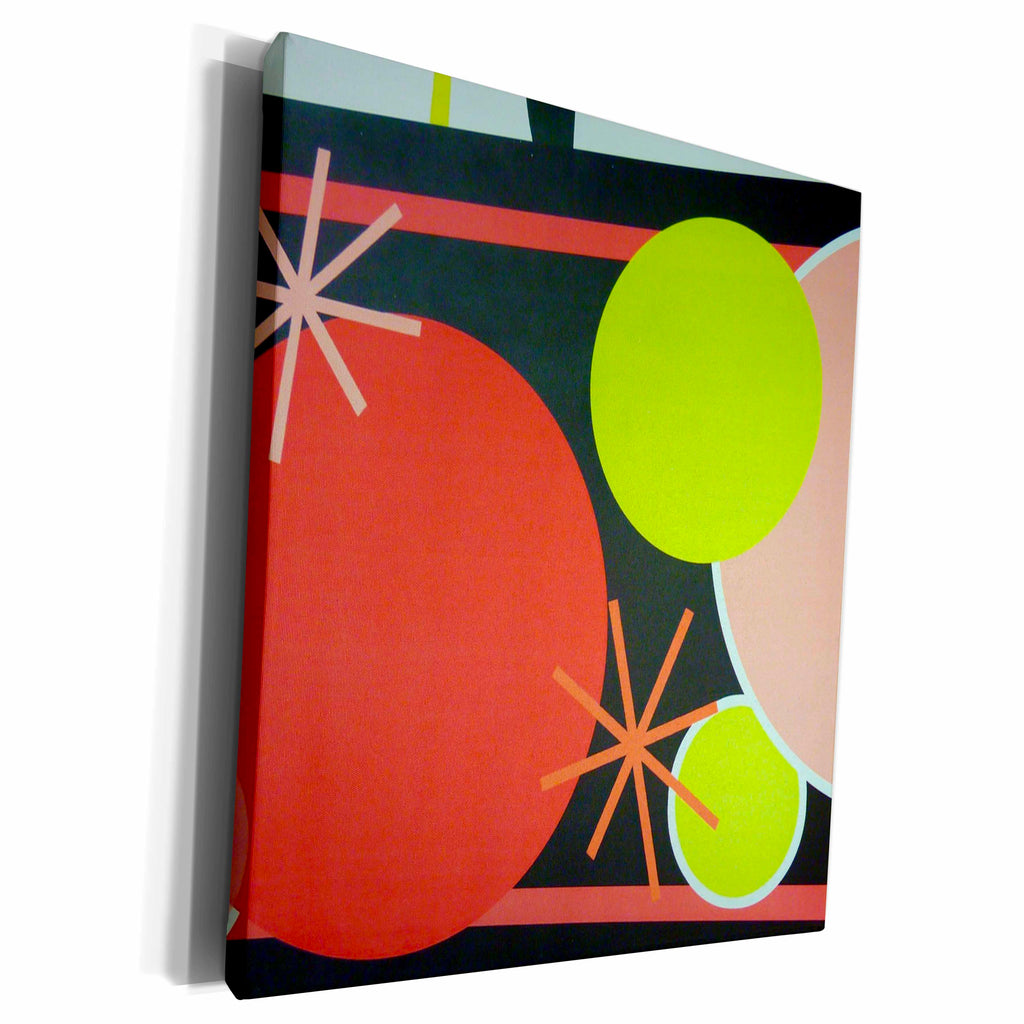 3dRose Florene Contemporary - Hip - Museum Grade Canvas Wrap (cw_23060)
