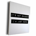 3dRose ITS NOT SWAGGER IM JUST SORE - Museum Grade Canvas Wrap (cw_234007)