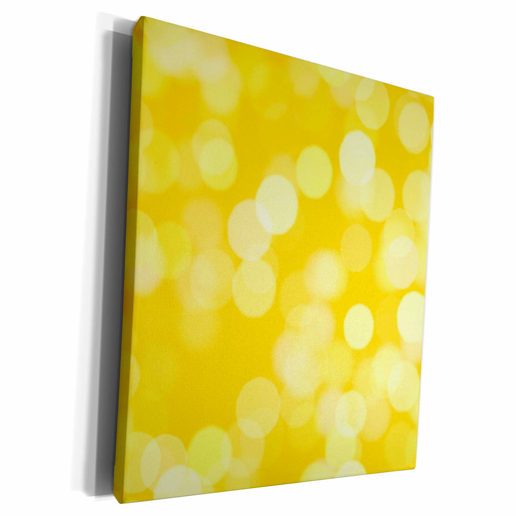 3dRose TNMGraphics Patterns - Glittery Gold - Museum Grade Canvas Wrap (cw_23438)