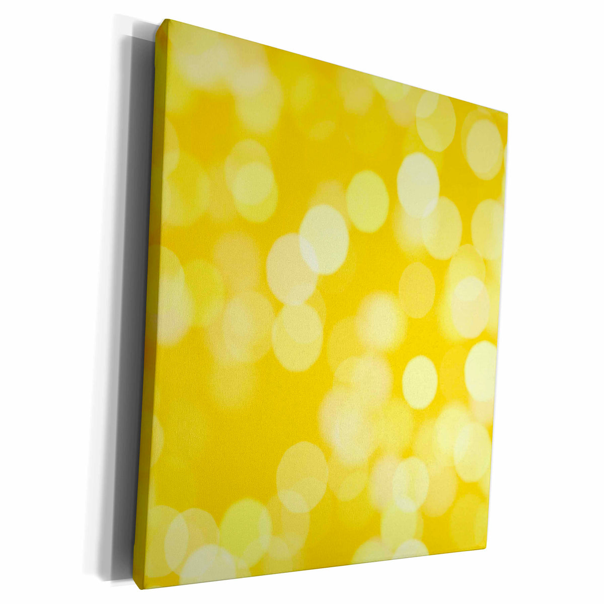 3dRose TNMGraphics Patterns - Glittery Gold - Museum Grade Canvas Wrap (cw_23438)