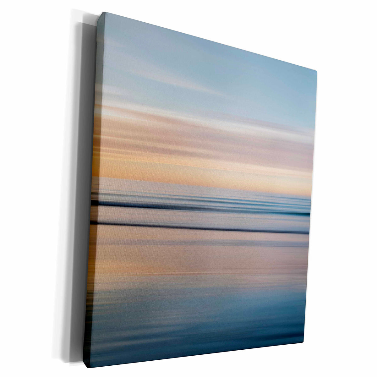 3dRose California, La Jolla, Abstract of pastel tranquil... - Museum Grade Canvas Wrap (cw_250627)