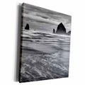 3dRose Oregon, Cannon Beach, Haystack Rock and The Needles - Museum Grade Canvas Wrap (cw_251309)