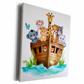 3dRose Noahs Ark Illustration - Museum Grade Canvas Wrap (cw-383665)