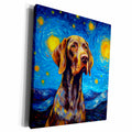3dRose German Shorthaired Pointer portrait in... - Museum Grade Canvas Wrap (cw-383846)